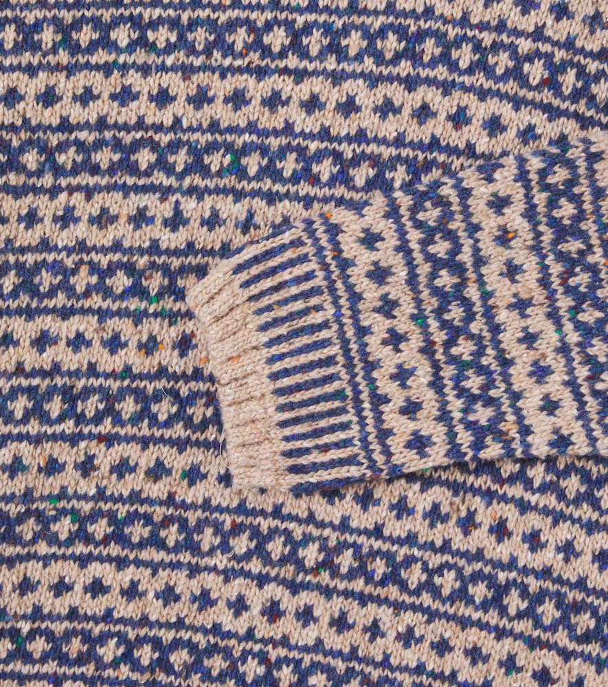 Austen Fair Isle wool-blend sweater