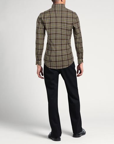 Stenströms Man Shirt Brown Size L Cotton