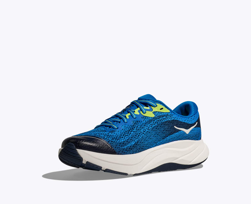 HOKA Rincon 4 Shoes in Electric Cobalt/Varsity Navy