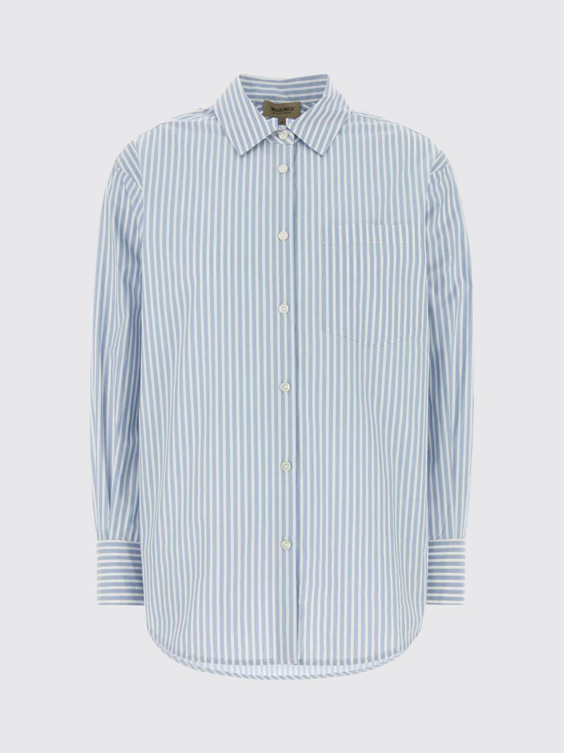 Shirt Woman color Gnawed Blue
