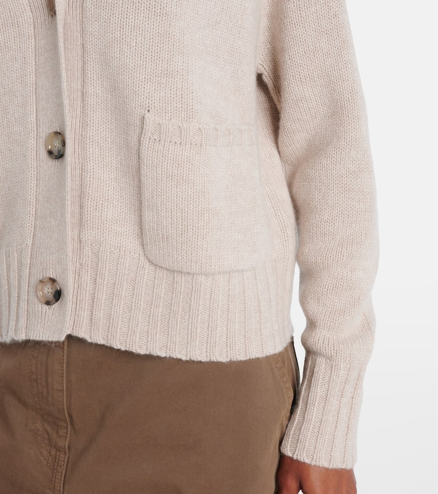 Wool and cashmere cardigan