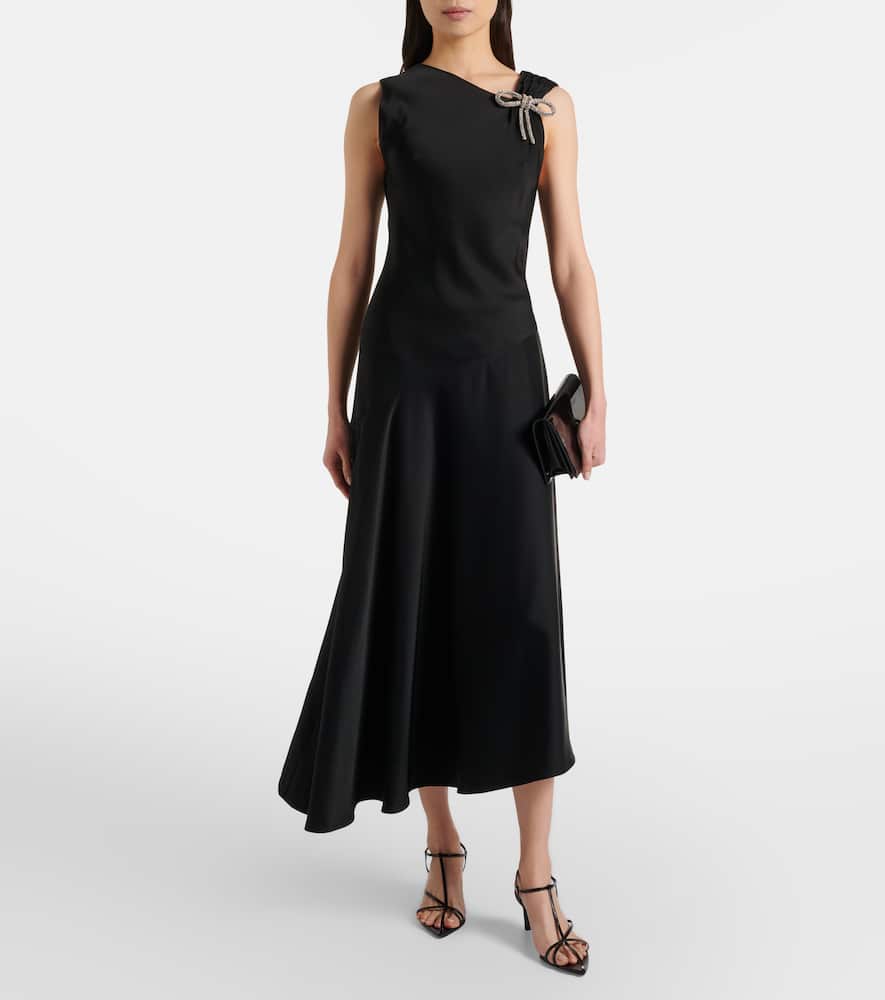 Embellished midi dress
