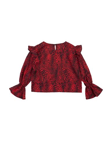 J'aime' Kid Girl Top Red Size 10 Polyester, Elastane