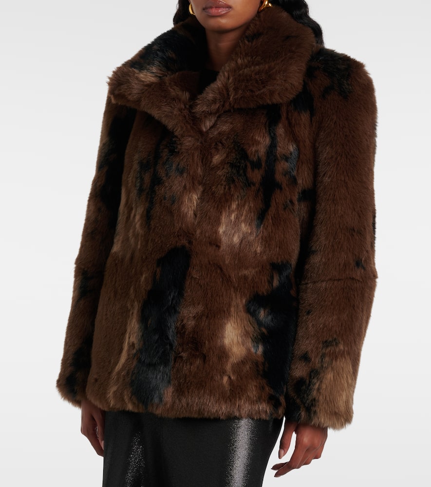 Victoria Beckham Faux fur jacket
