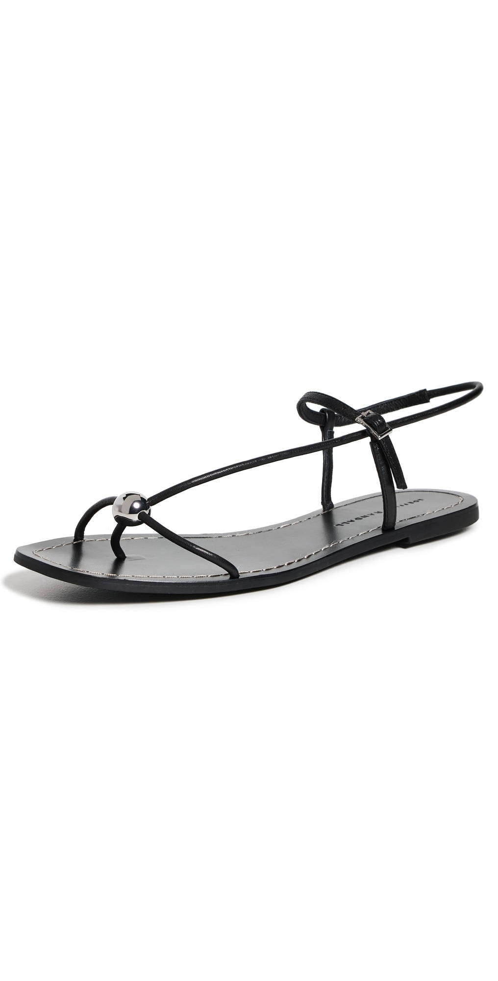 Lara Strappy Sandals Black
