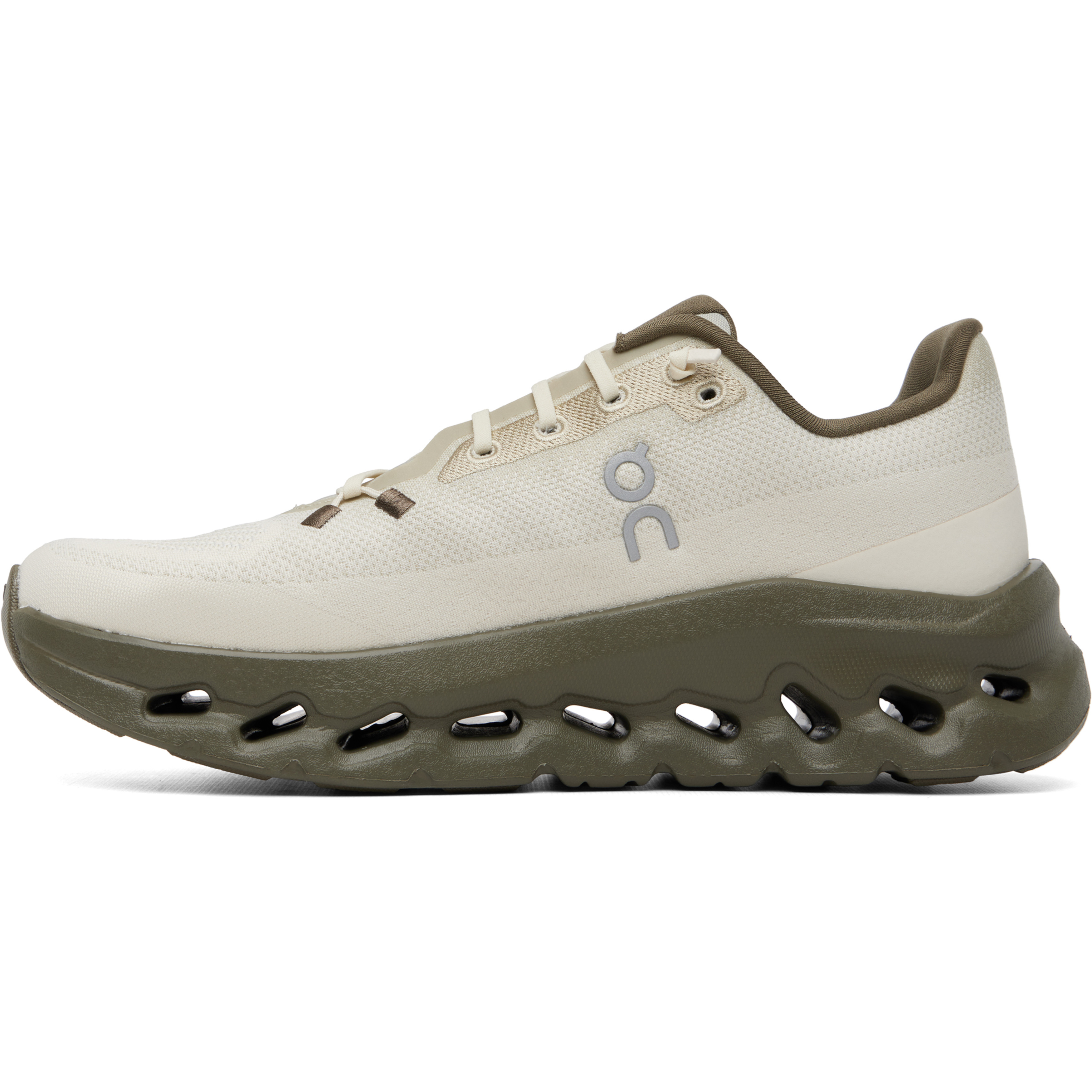 Off-White & Khaki Cloudtilt Sneakers