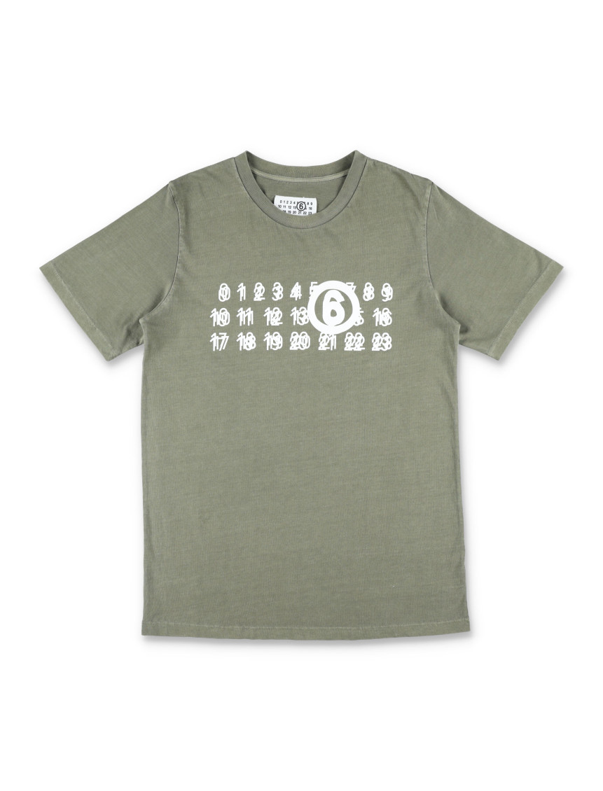 Girls Green Graphic T-Shirt