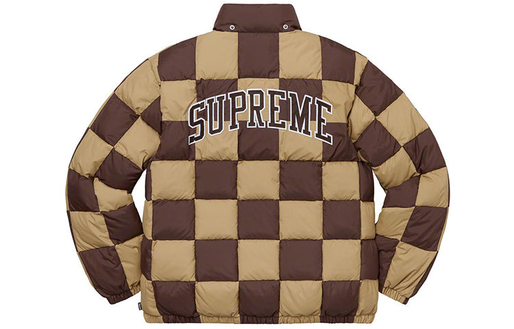 FW19 Week 17 Checkerboard Puffy Jacket