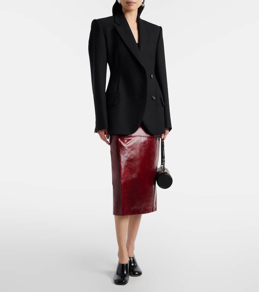 Le Monde Béryl Mica 80 leather mules