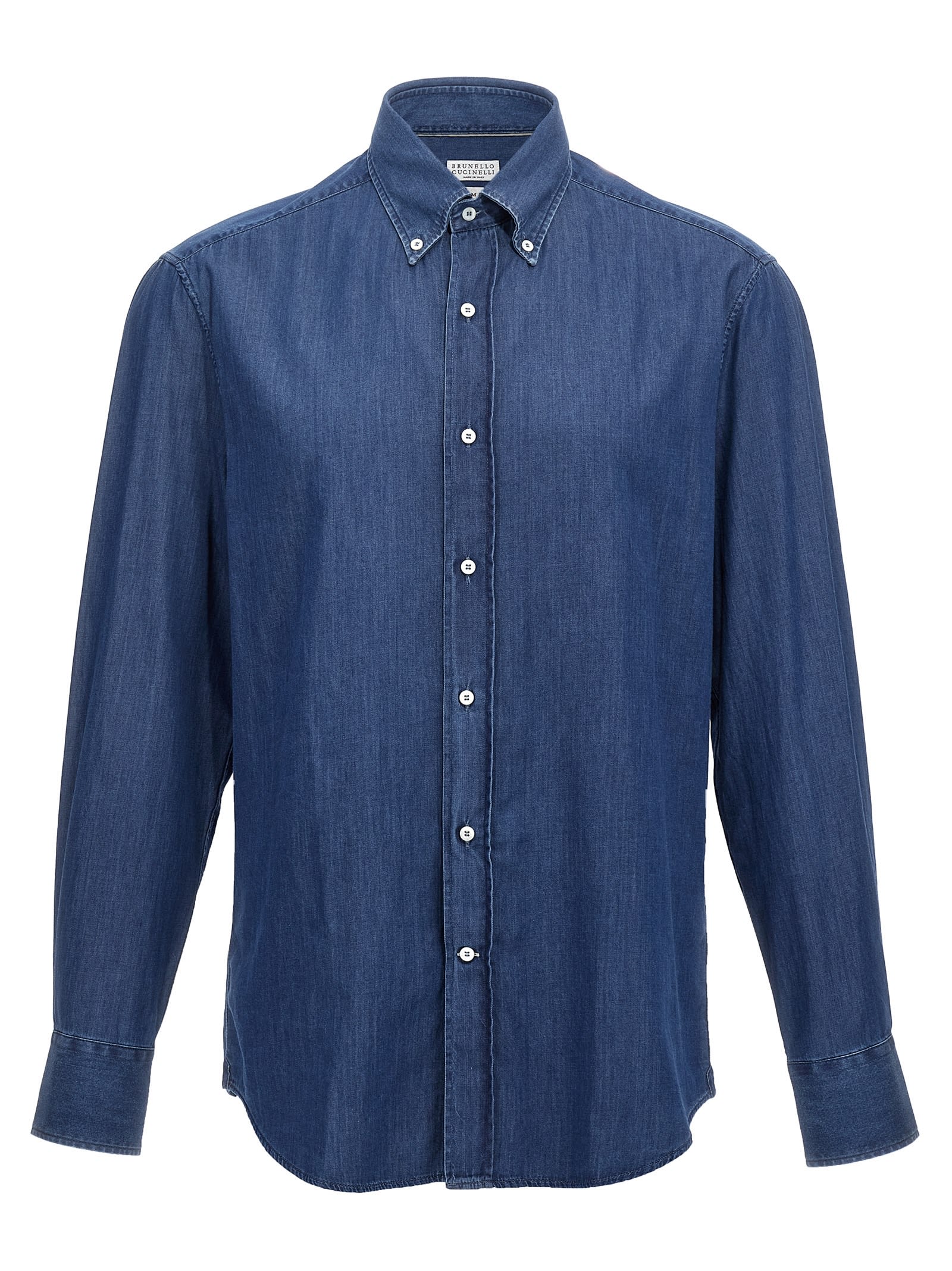 Denim cotton shirt - Blue