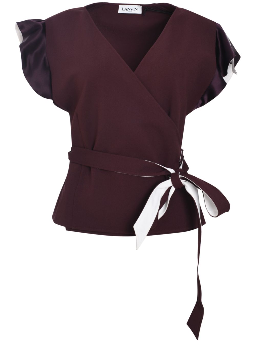 Wrap blouse - Red