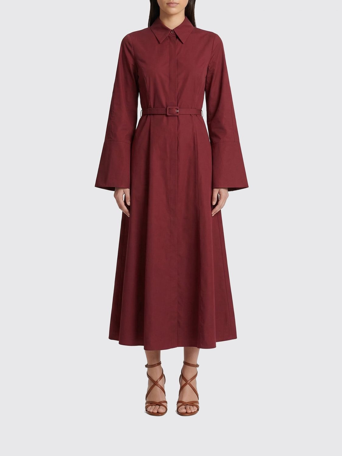 Dress Woman color Burgundy