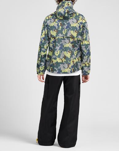 Cleon Ripstop Graphic Man Jacket Green