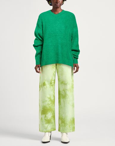 Woman Sweater Green Size L Wool, Viscose, Acrylic, Polyamide