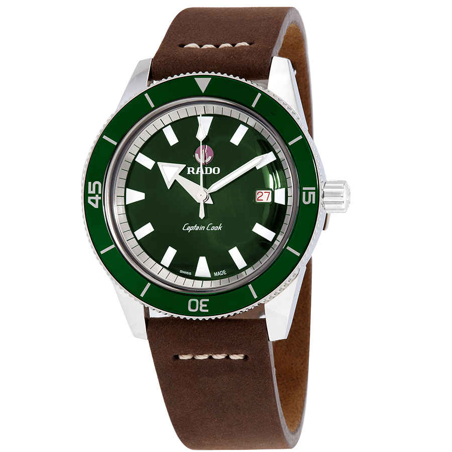 Hyperchrome Captain Cook Automatic Green Dial Mens Watch R32505315