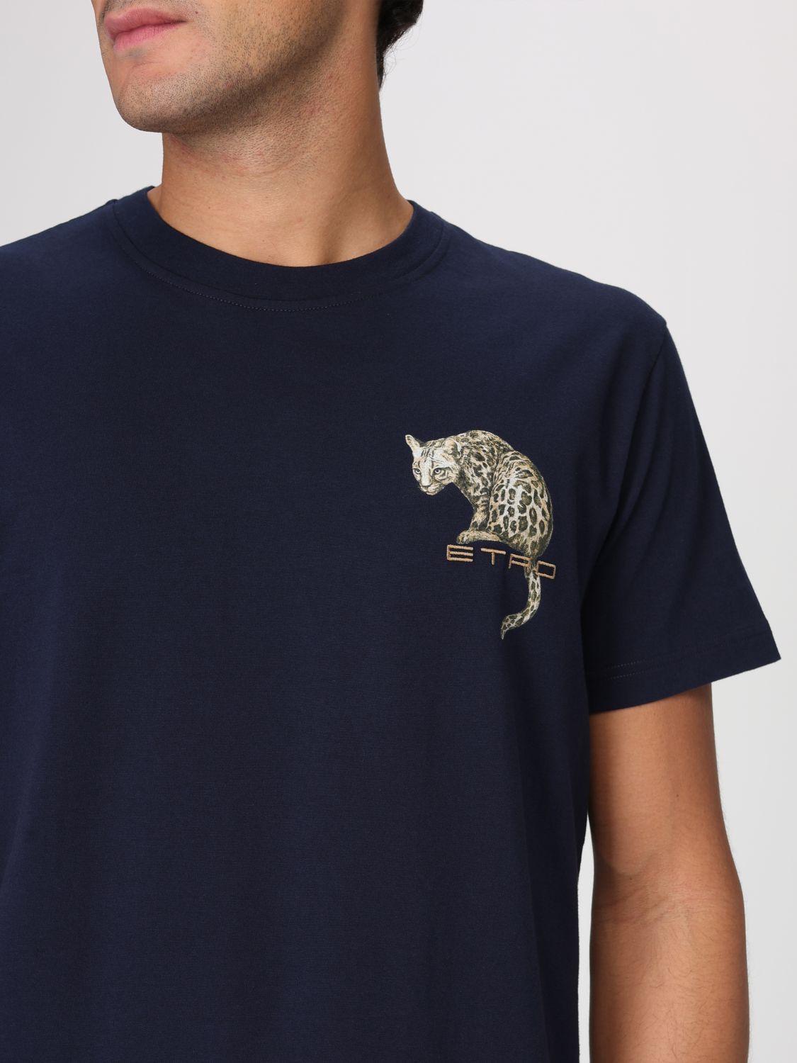 T-Shirt Men color Blue