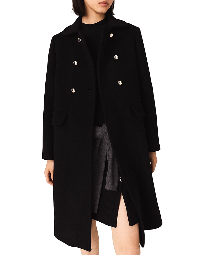 Long Wool Blend Coat