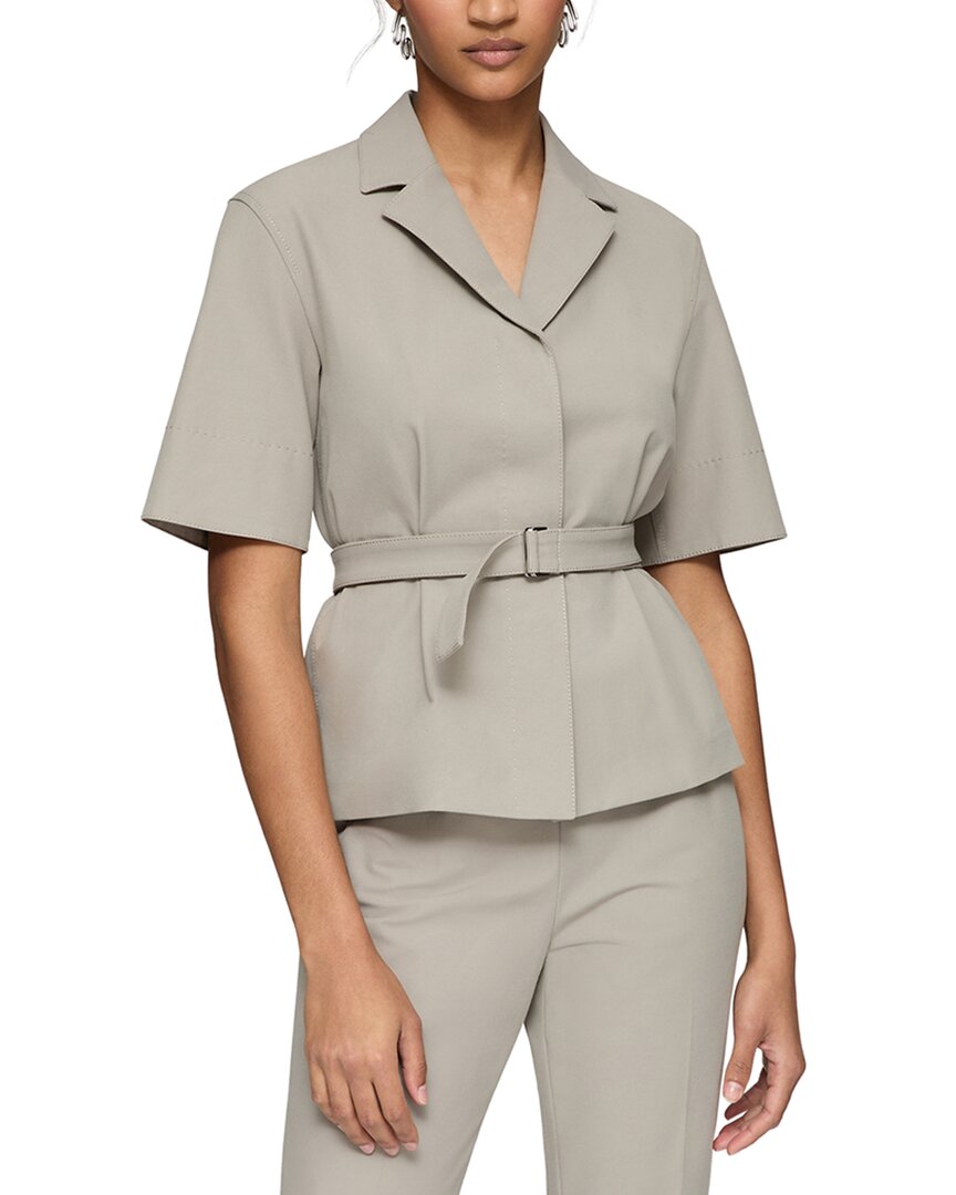 Plus Short Sleeve Jacket