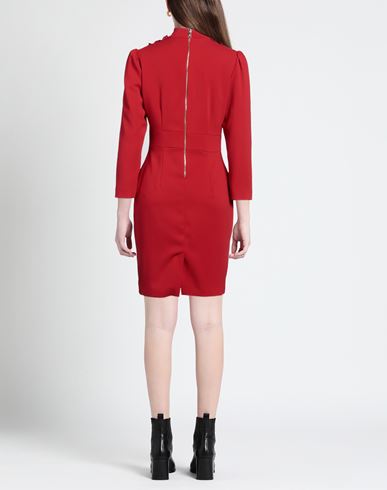 Woman Mini dress Red Size XS Polyester, Elastane