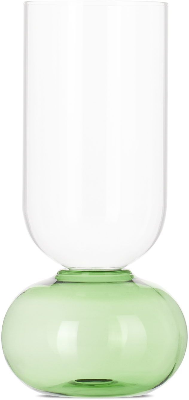 Natalia Criado Green Flower Vase
