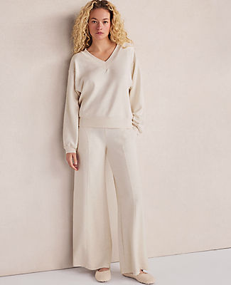 Ann Taylor Haven Well Within Soft Knit V-Neck Top