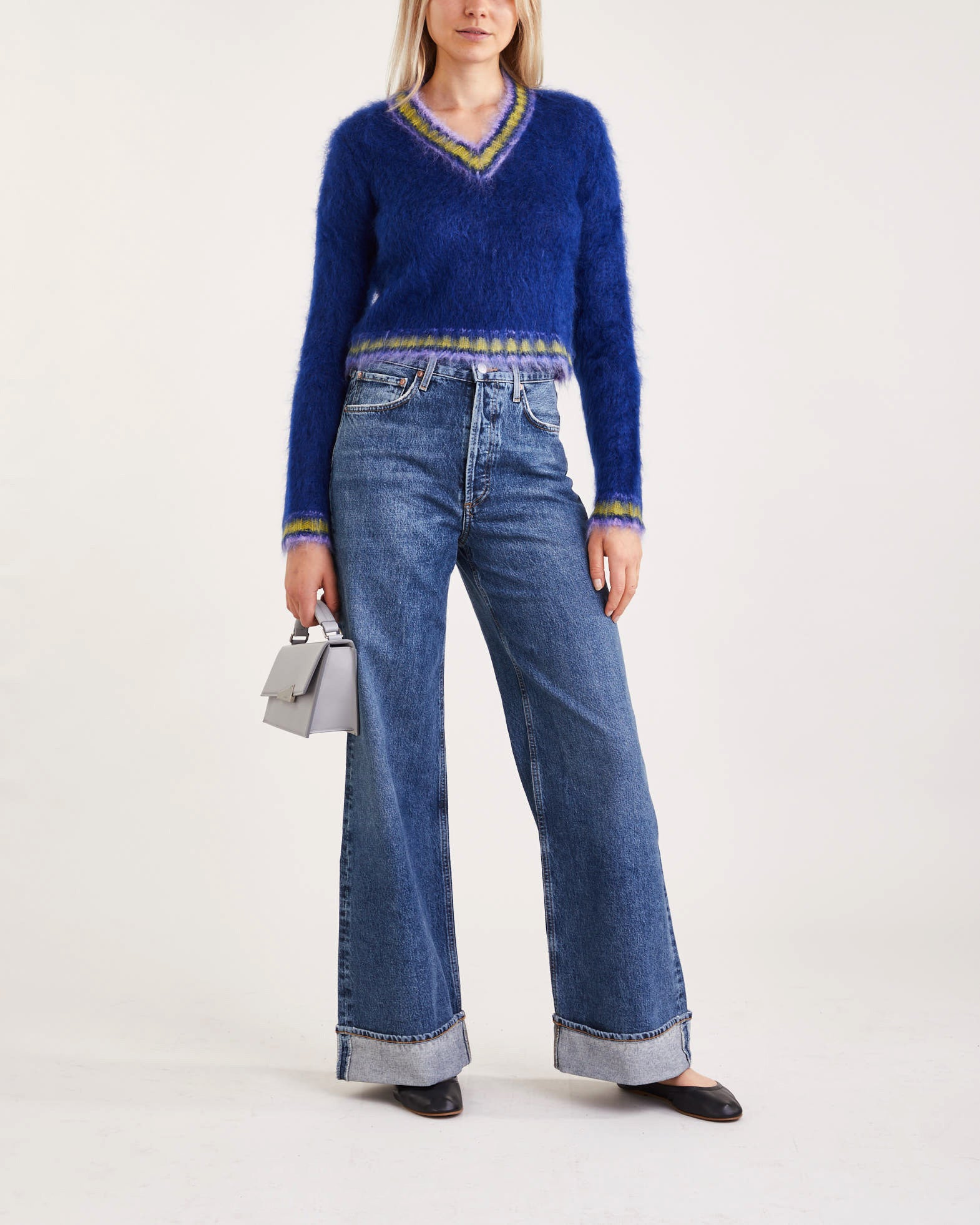 Agolde Jeans Dame Blue