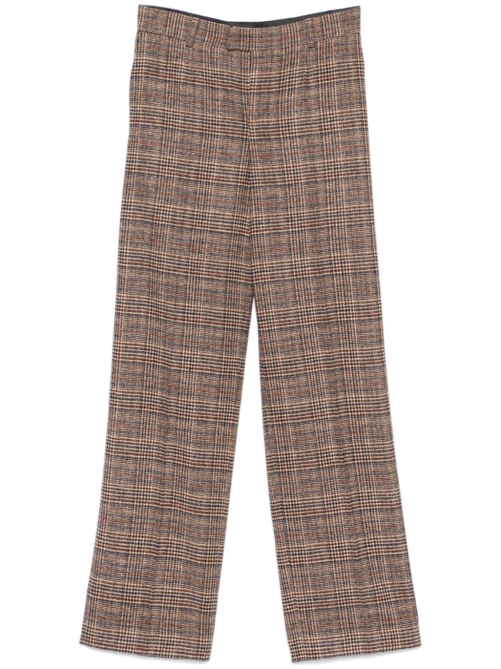 Straight-leg trousers - Brown