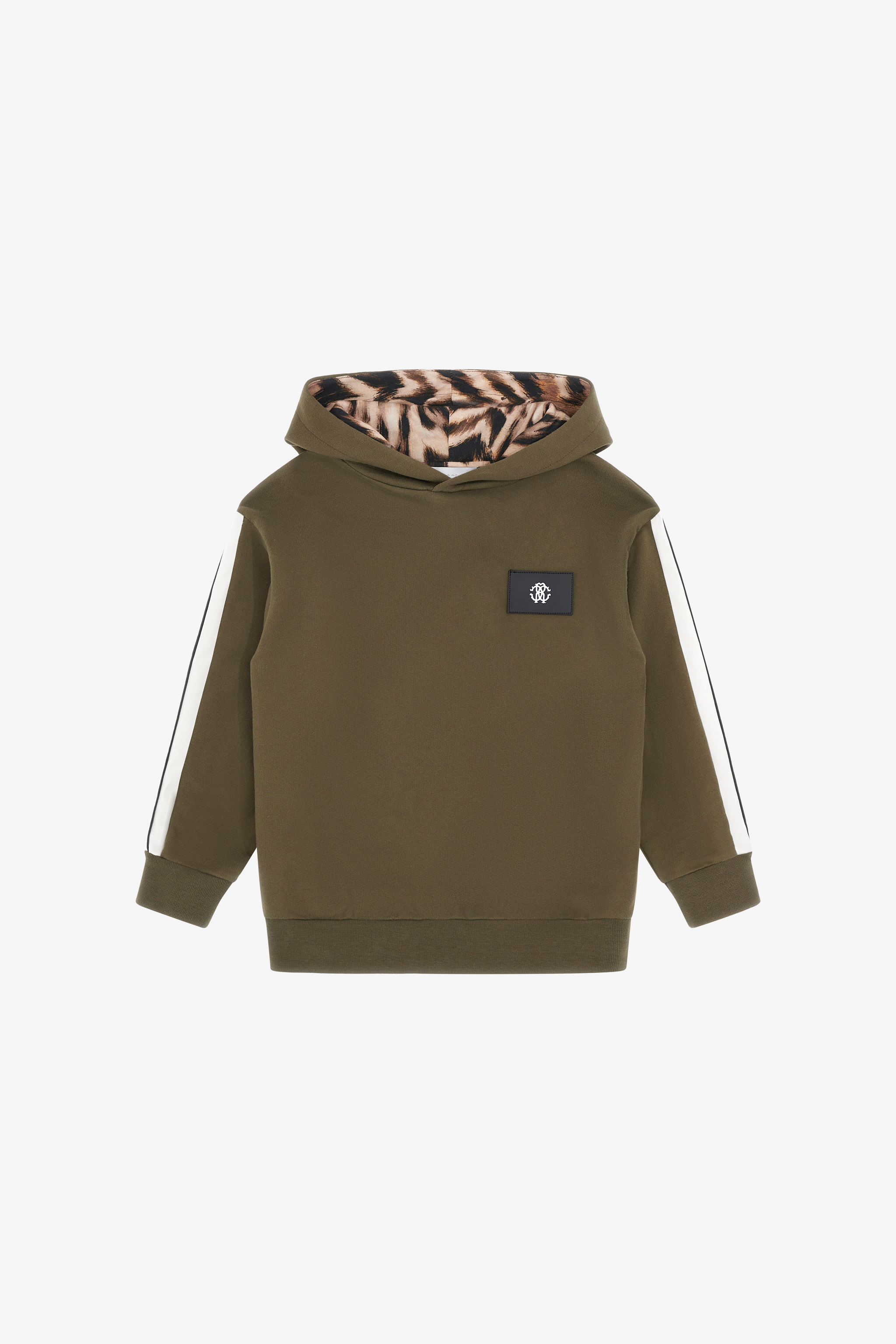 Hoodie With Rc Monogram Tag