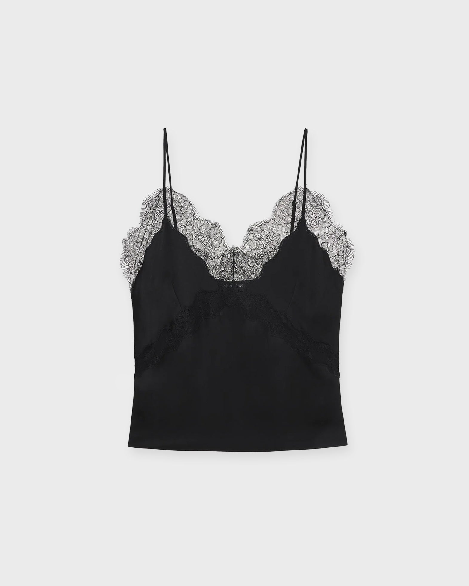 Anine Bing Top Amelie Camisole Black