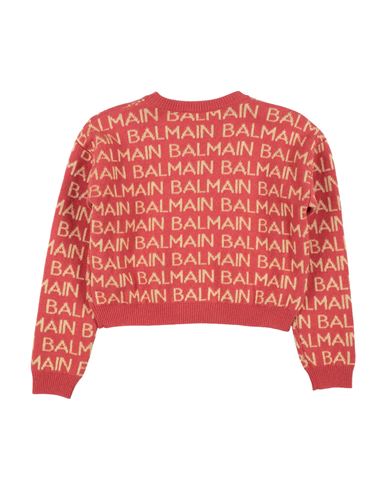 Kid Girl Sweater Brick Size 13 Viscose, Wool, Cashmere, Polyamide, Metallic fiber