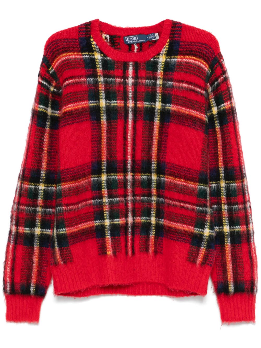 Plaid sweater - Red