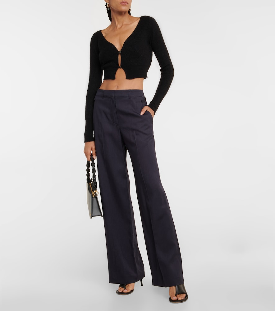 Le Cardigan Alzou cropped cardigan
