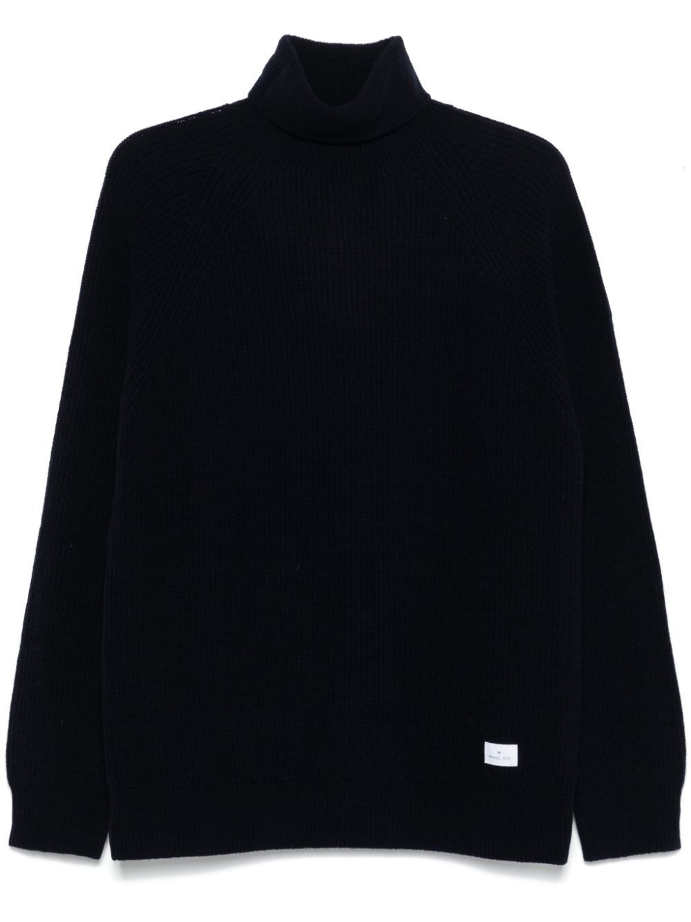Logo-tag sweater - Blue