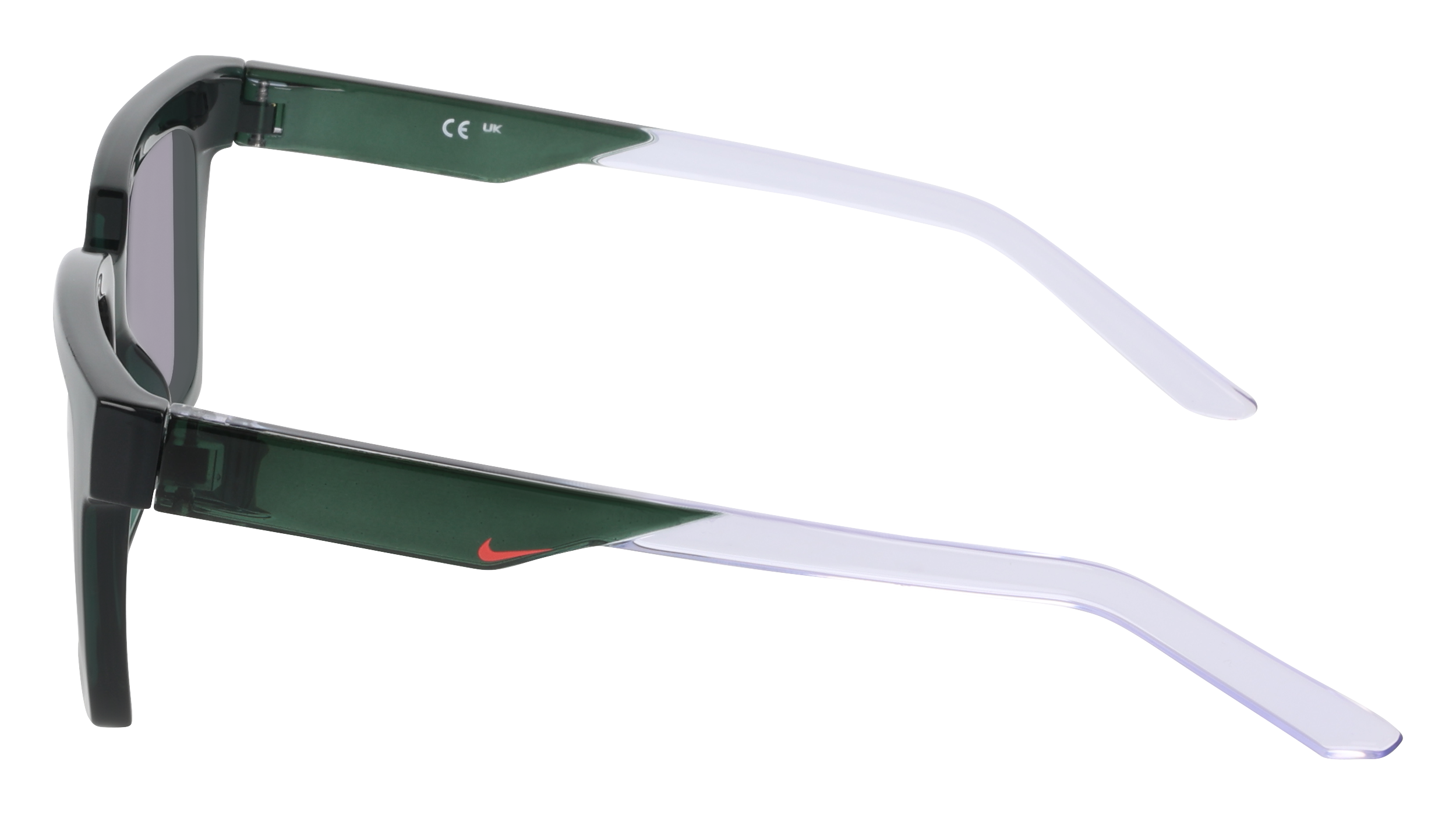 Nike Man Nike NIKE TIDE COSMIC IB3681X 300 Sunglasses Injected Green Violet Squared Norma