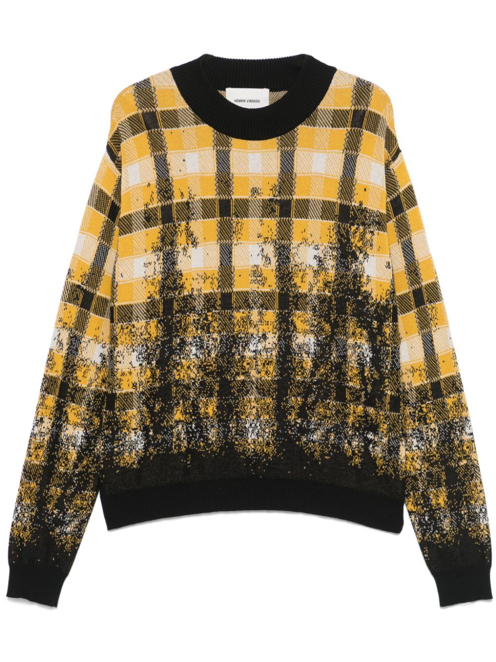 Faded sweater - Black