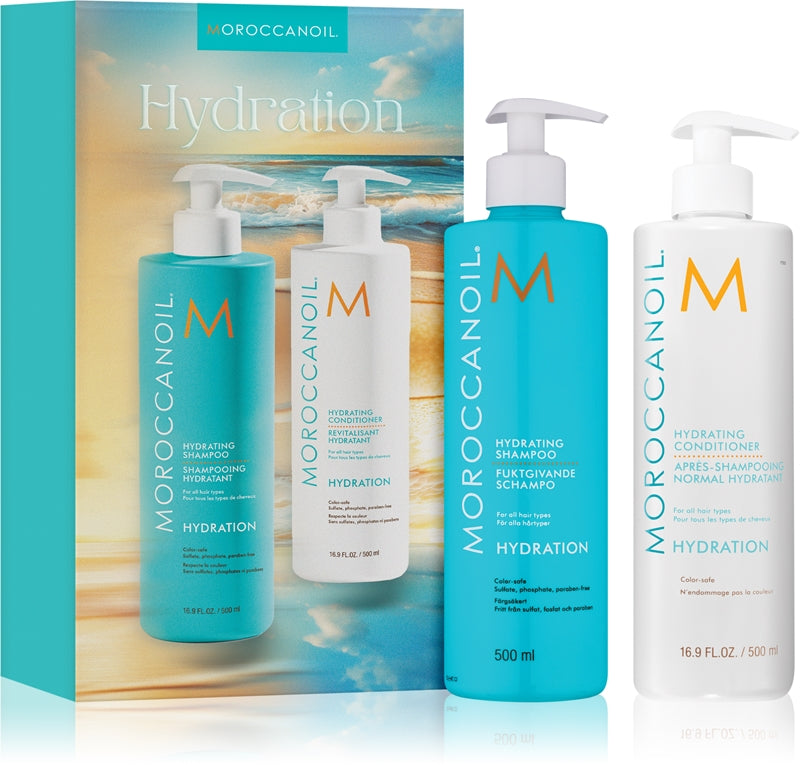 Moroccanoil Hydration Kit nourishing and hydrating set for dry hair