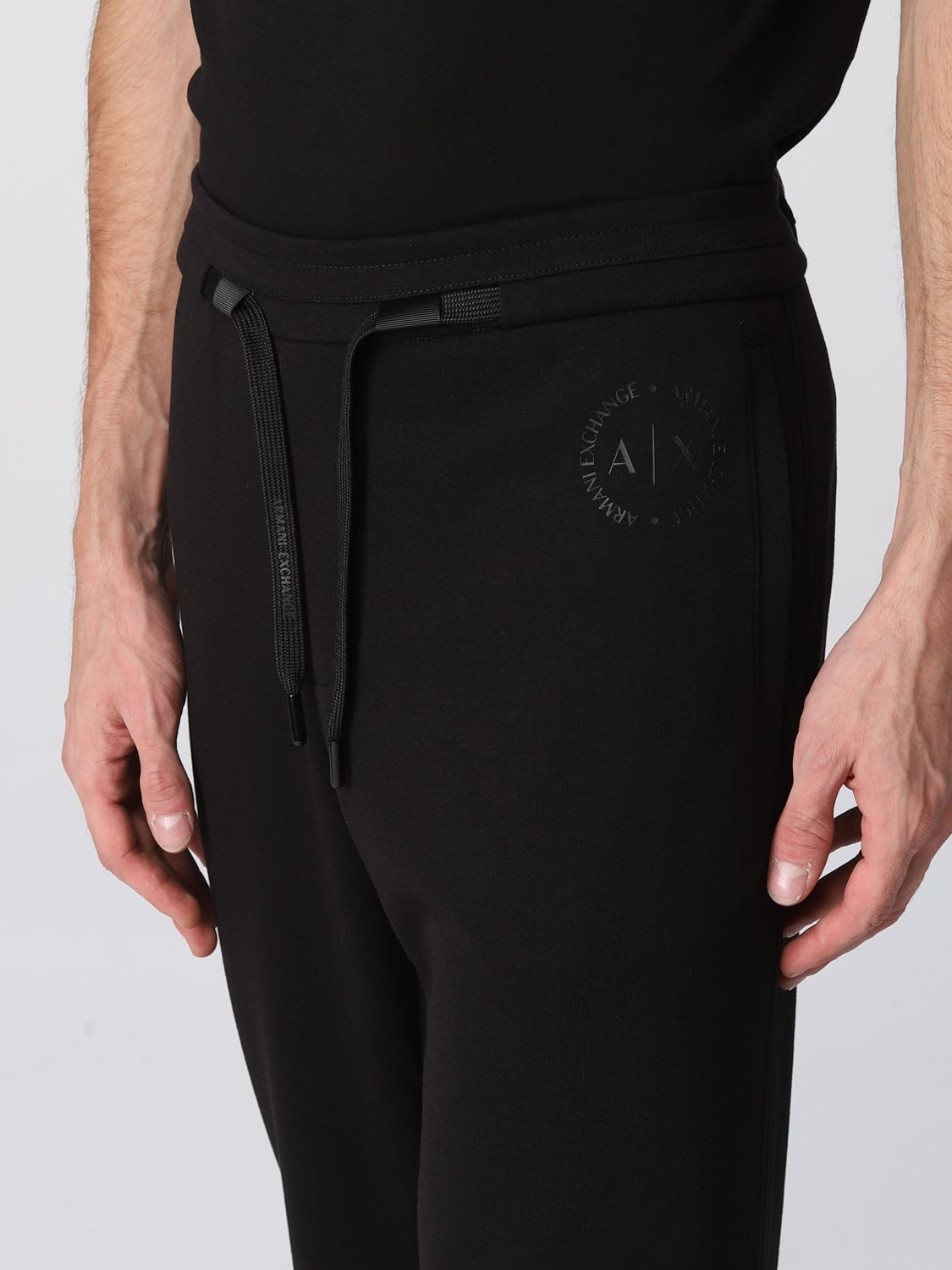 Pants Men color Black