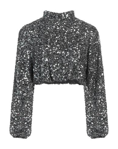 Aniye By Woman Top Silver Size 6 Polyester, Elastane