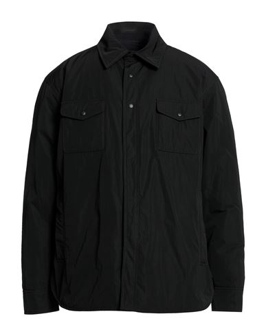 Man Jacket Black Size L Polyester