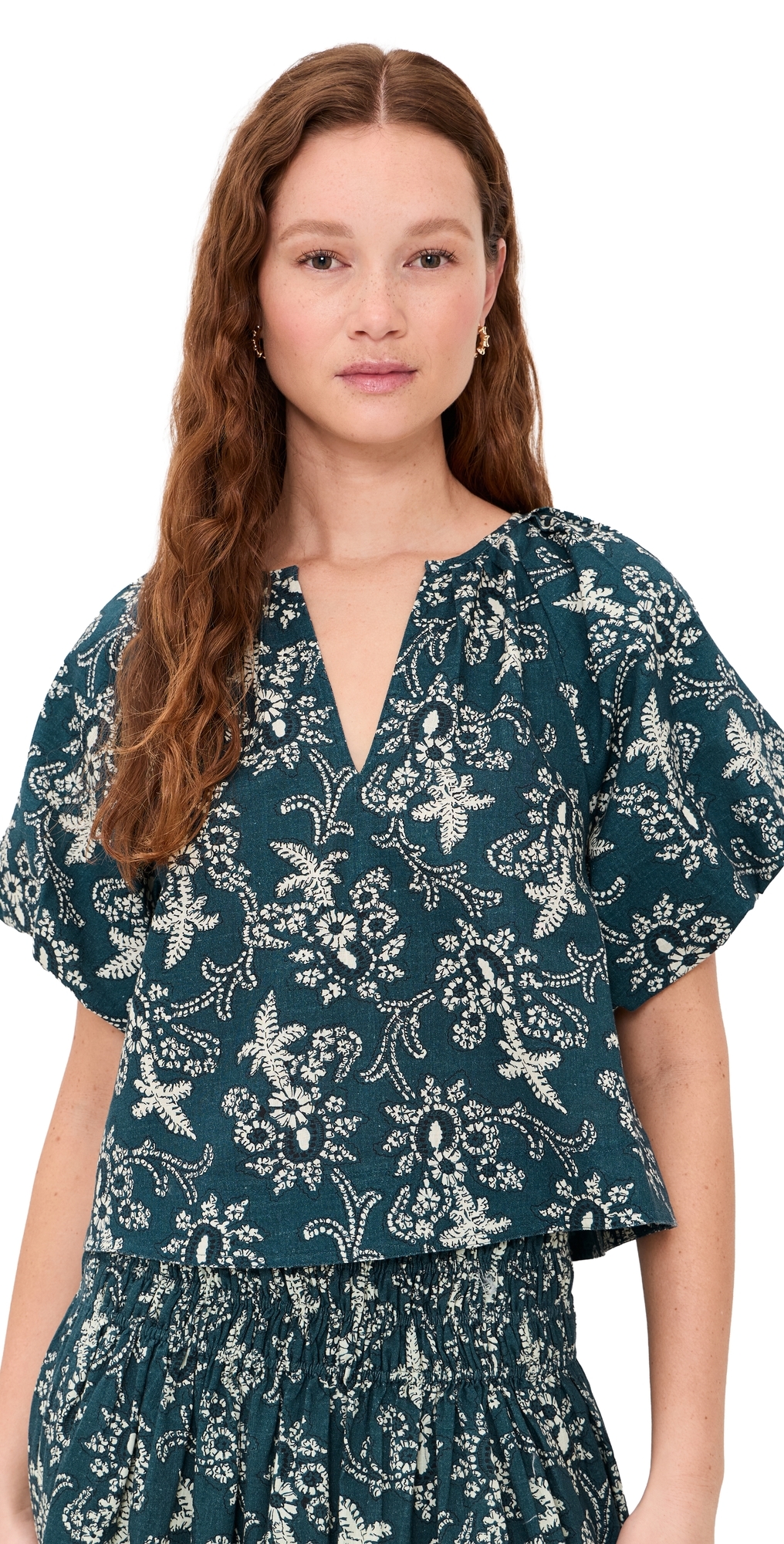 The Blythe Top Indigo Bandana