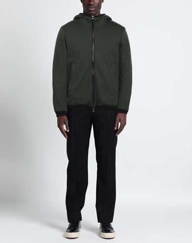 Man Jacket Dark green Size L Viscose