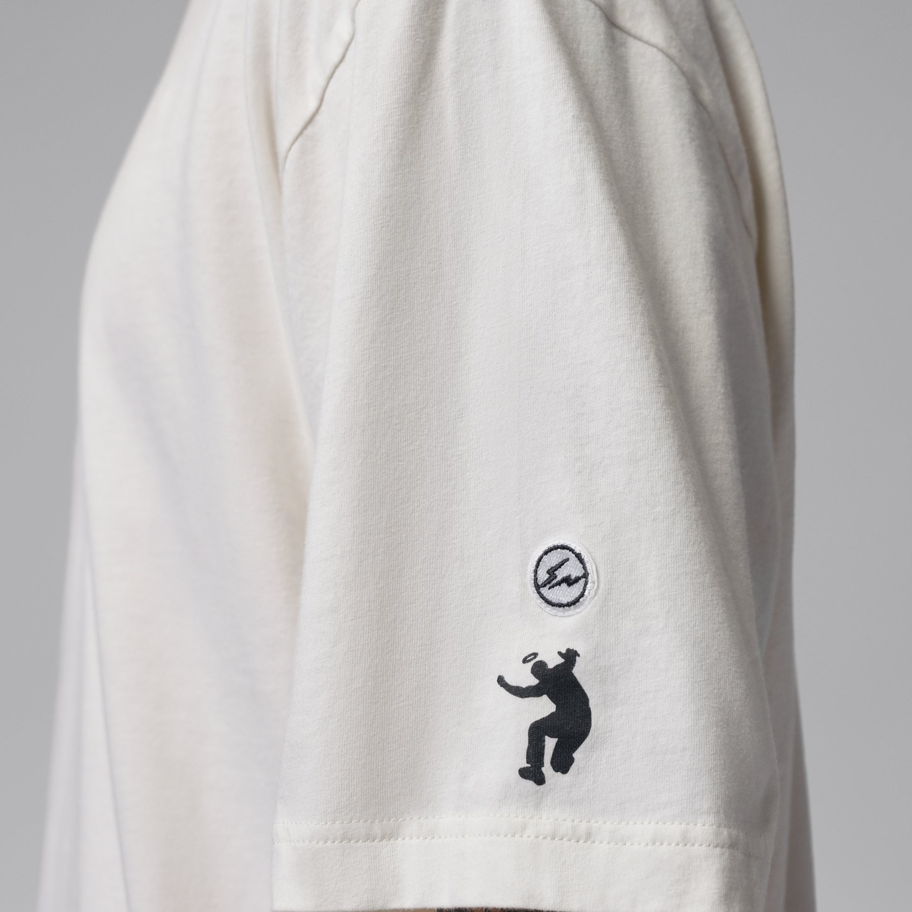 Air x Union x Fragment T-shirt 'Pale Ivory Black'