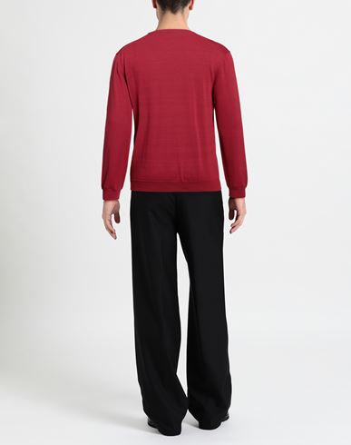 Man Sweater Brick red