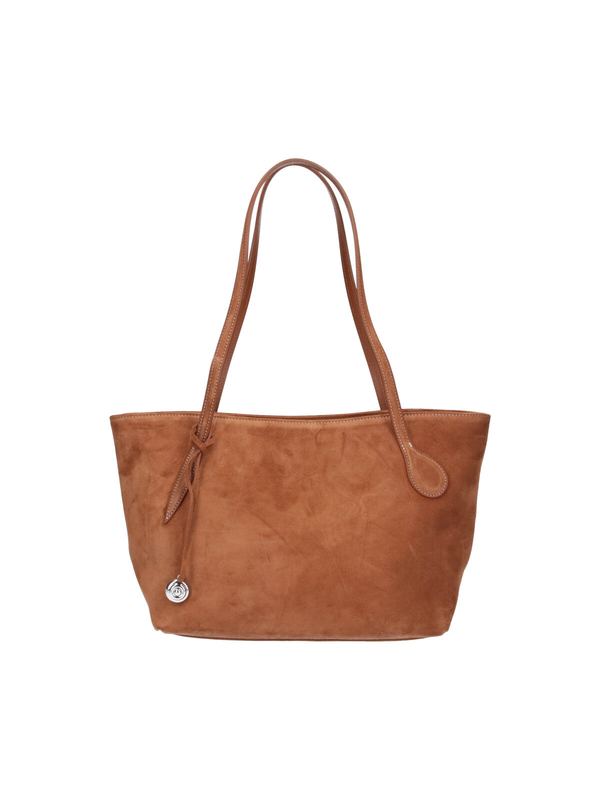 Brown Sprout Calf Suede Tote