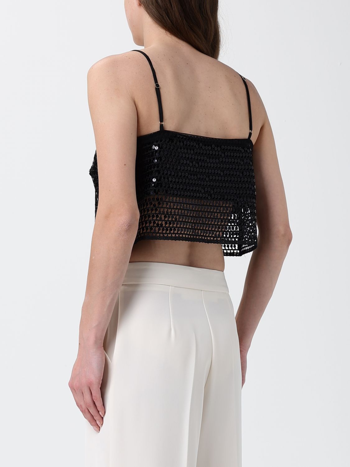 Top Woman color Black