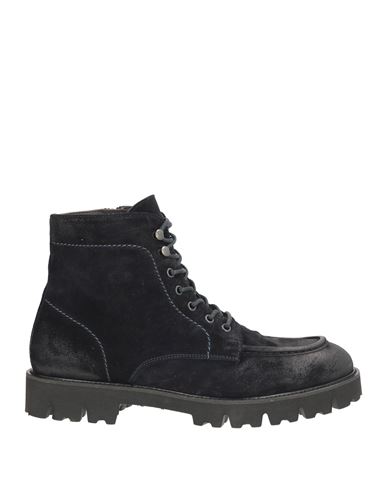 Man Ankle boots Midnight blue Size 6 Leather