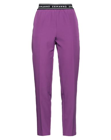 Woman Pants Deep purple