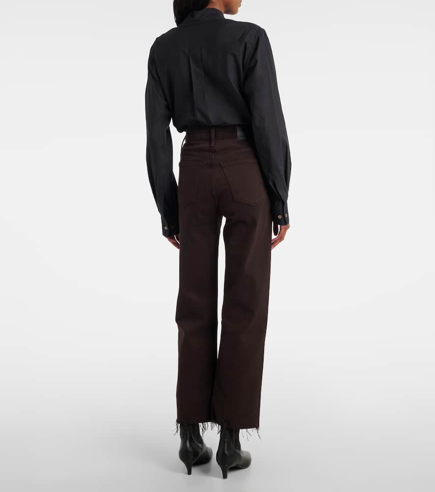 Palma high-rise straight jeans