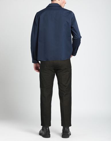 Man Pants Midnight blue Size 30 Cotton, Polyester, Viscose, Elastane