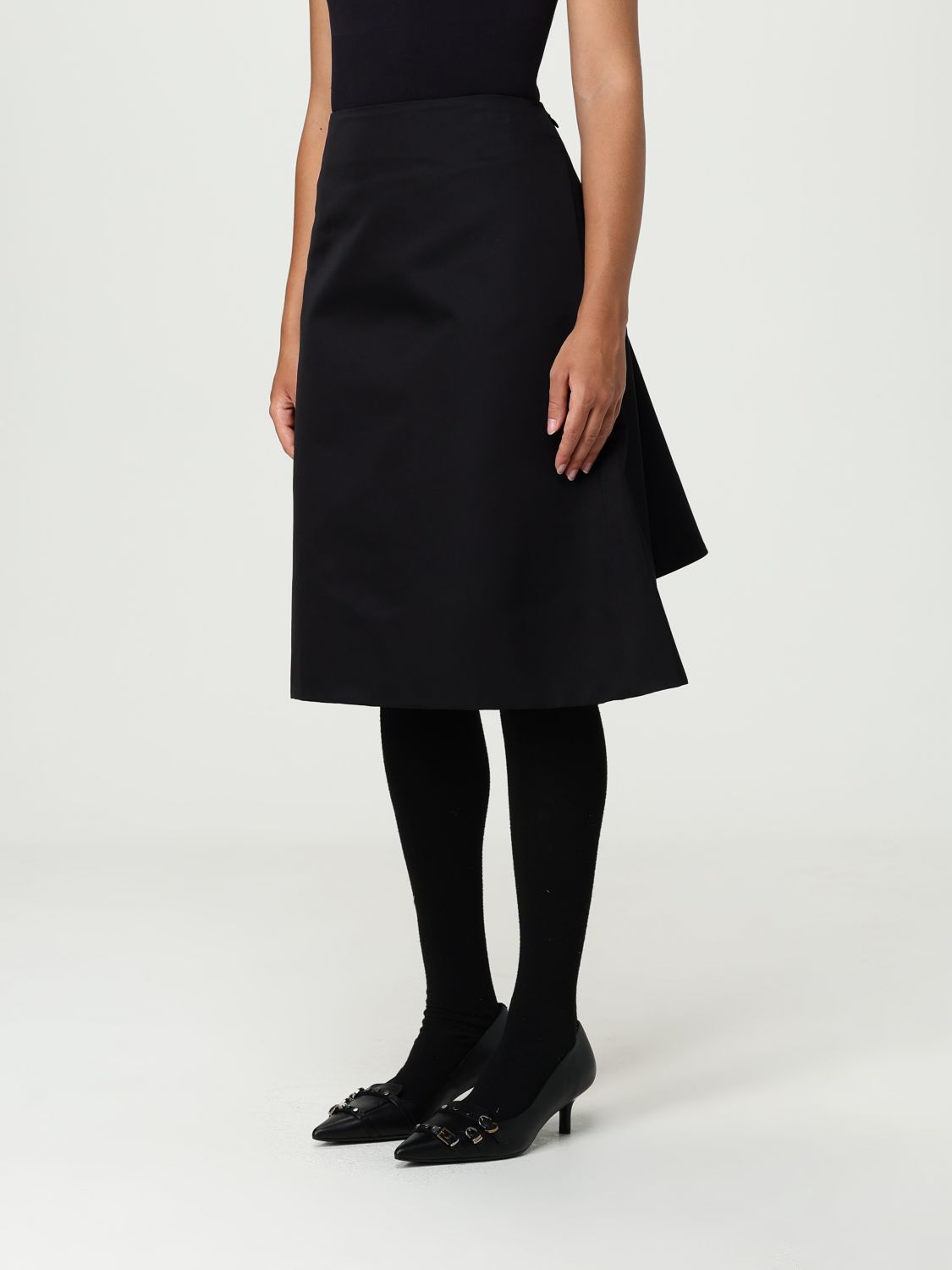 Skirt Woman color Black